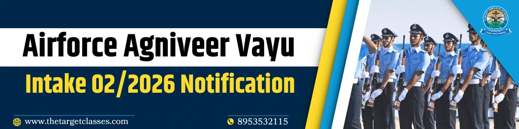Airforce Agniveer Vayu Intake 02/2026 Notification