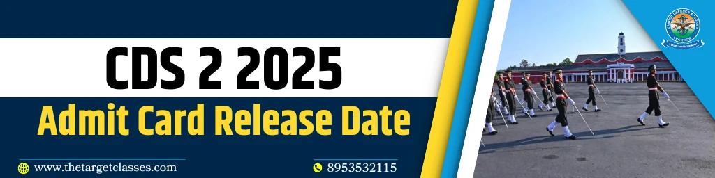 CDS 2 2025 Admit Card