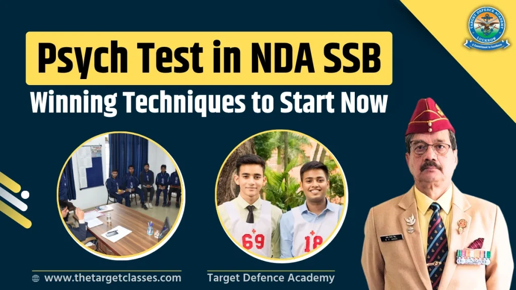 Psych Test in NDA SSB – Winning Techniques to Start Now