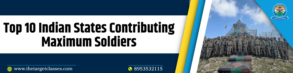  Indian States Contributing Maximum Soldiers