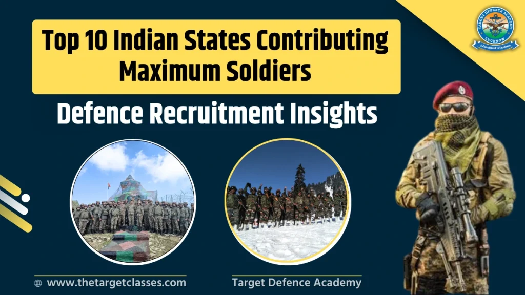 Indian States Contributing Maximum Soldiers