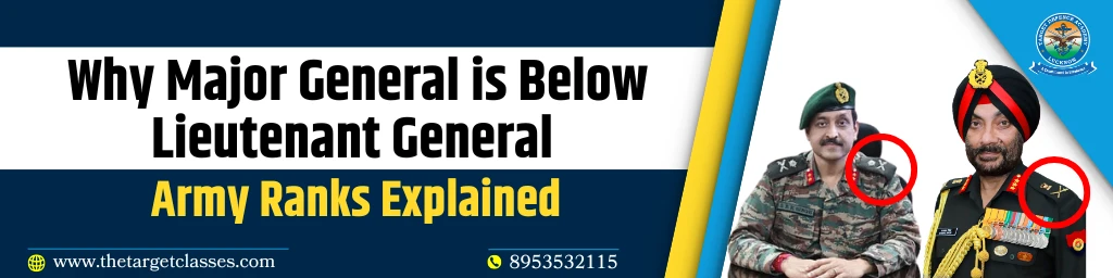 Why Major General Is Below Lieutenant General Army Ranks Explained