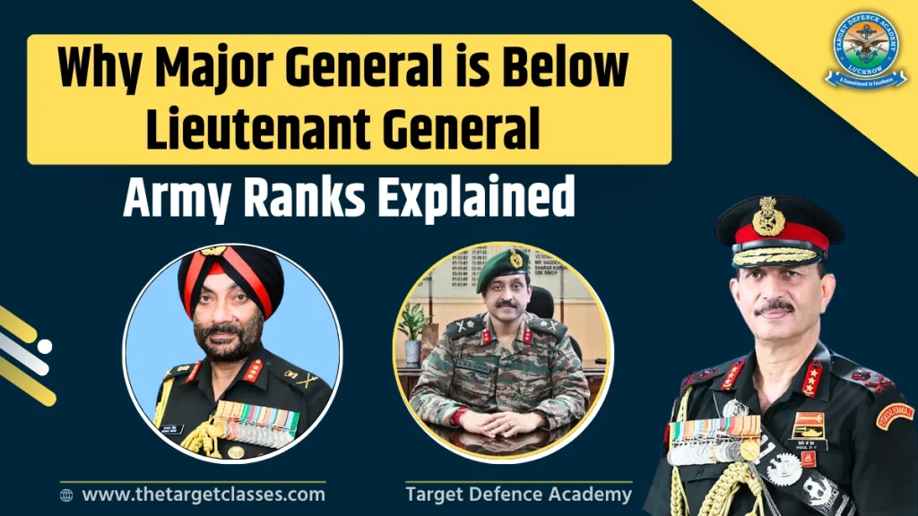 Why Major General Is Below Lieutenant General Army Ranks Explained