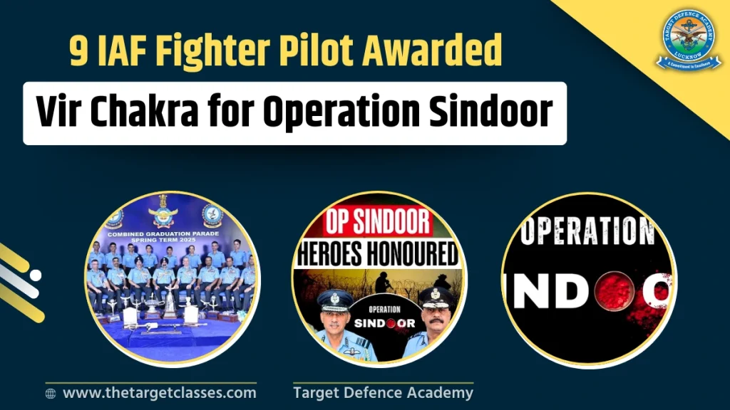 9 IAF Fighter Pilots Awarded Vir Chakra for Operation Sindoor