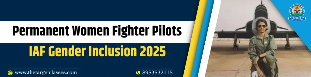 Permanent Women Fighter Pilots