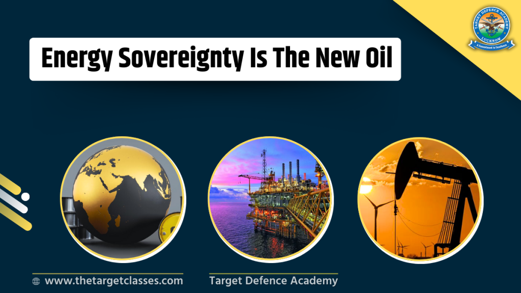 Energy Sovereignty Is The New Oil