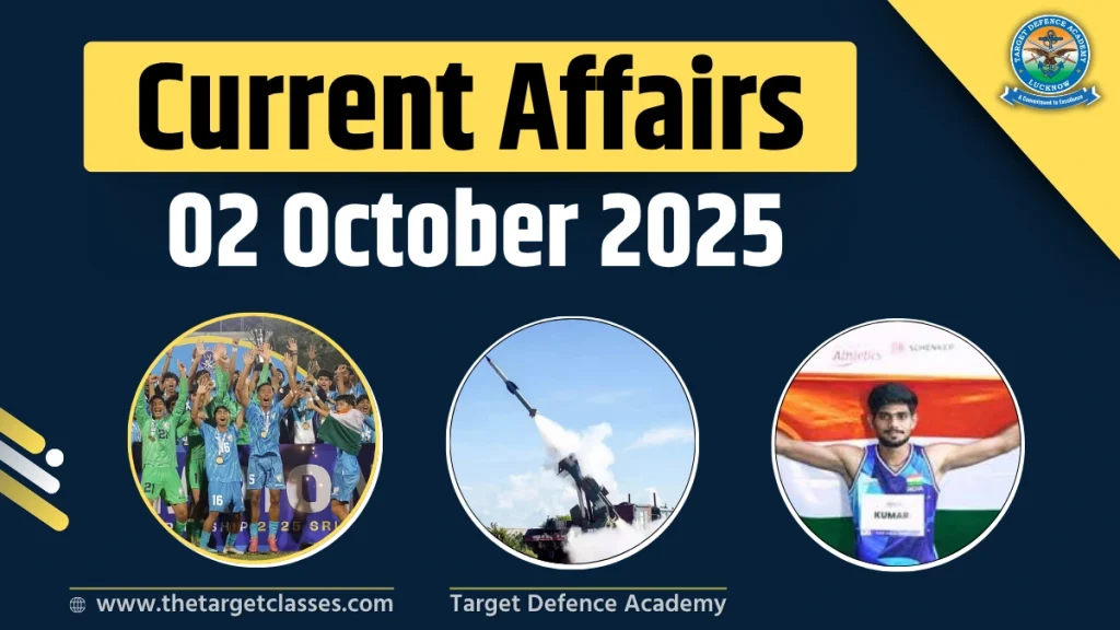 current affairs 2 october 2025