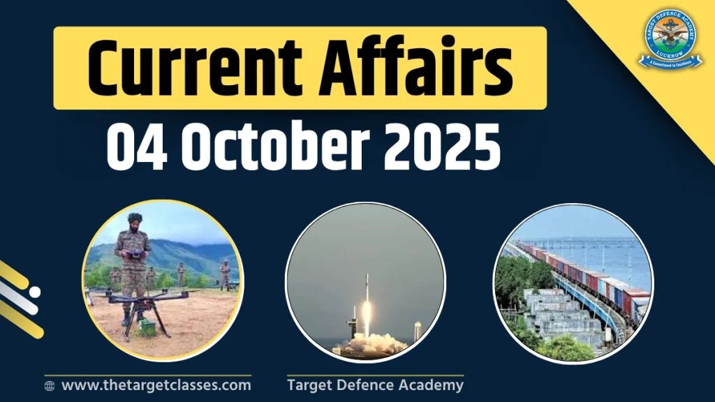 current affairs 4 october 2025