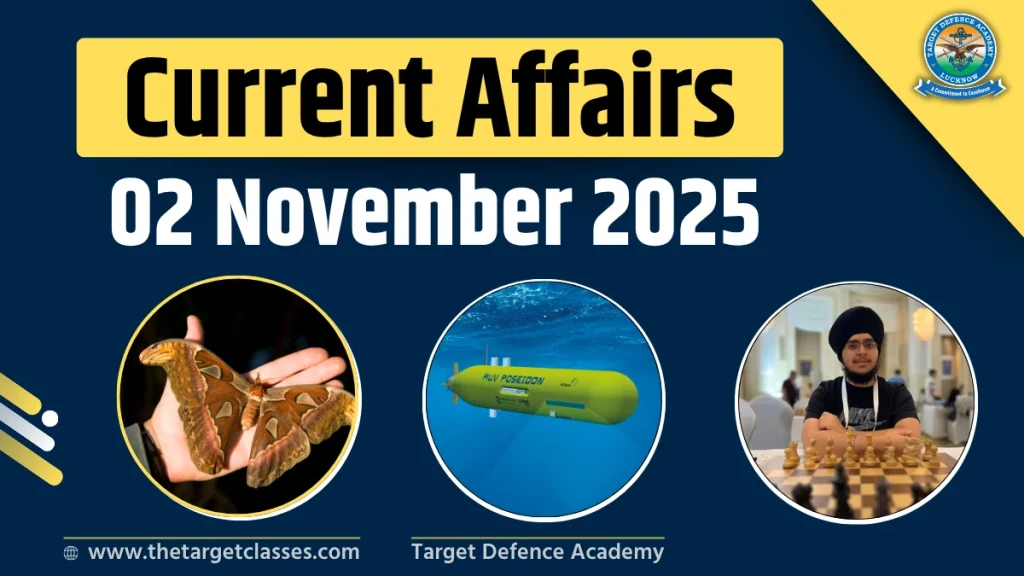 Current Affairs 2 November 2025