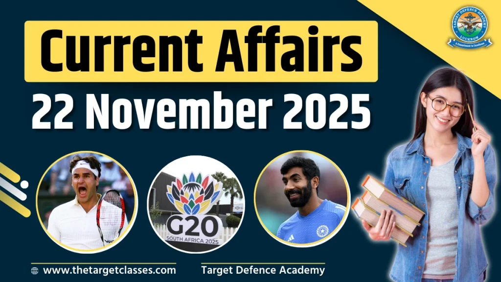 Current Affairs 22 November 2025
