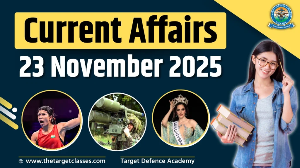Current Affairs 23 November 2025