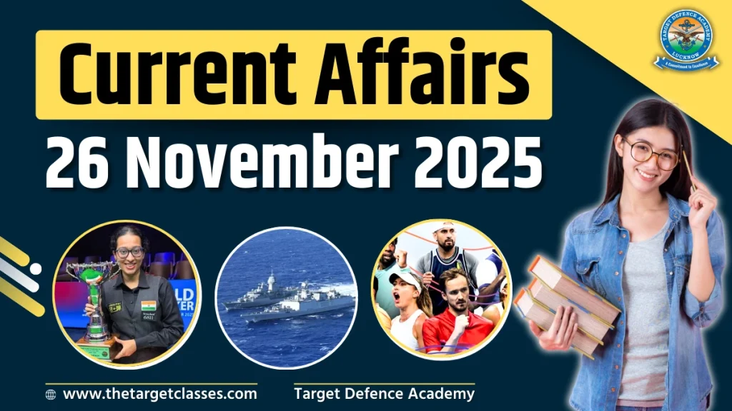 Current Affairs 26 November 2025