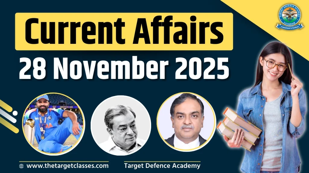 Current Affairs 28 November 2025