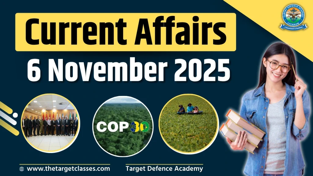 current affairs 6 November 2025