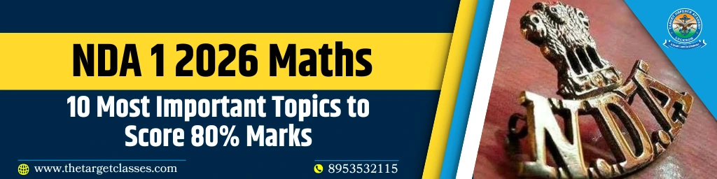 NDA 1 2026 Maths