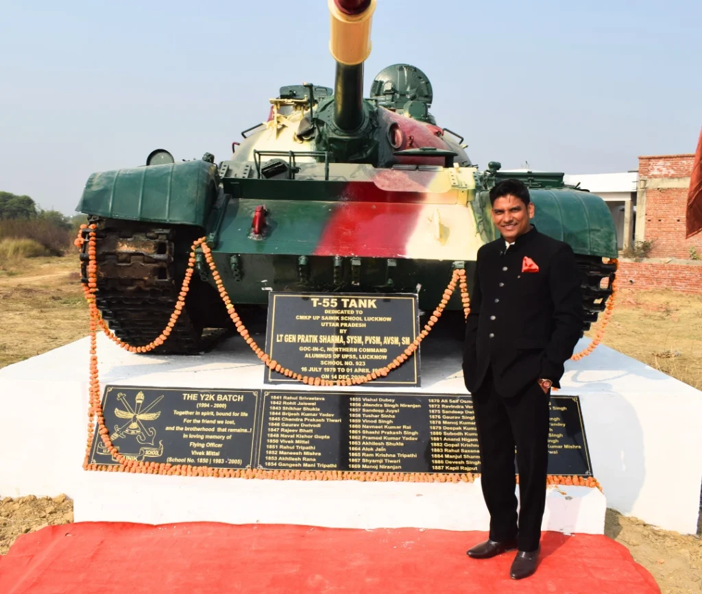 Director Sir in UP Sainik School