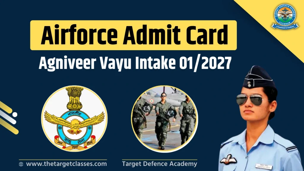 Airforce Admit Card 2026 Intake 01/2027
