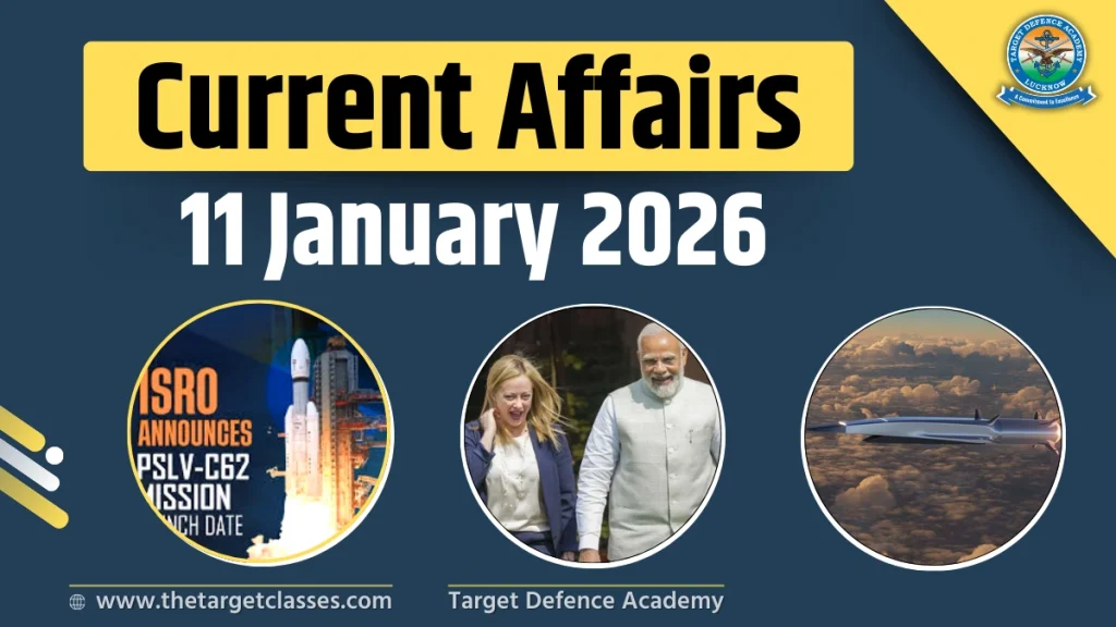 Current Affairs 11 January 2026