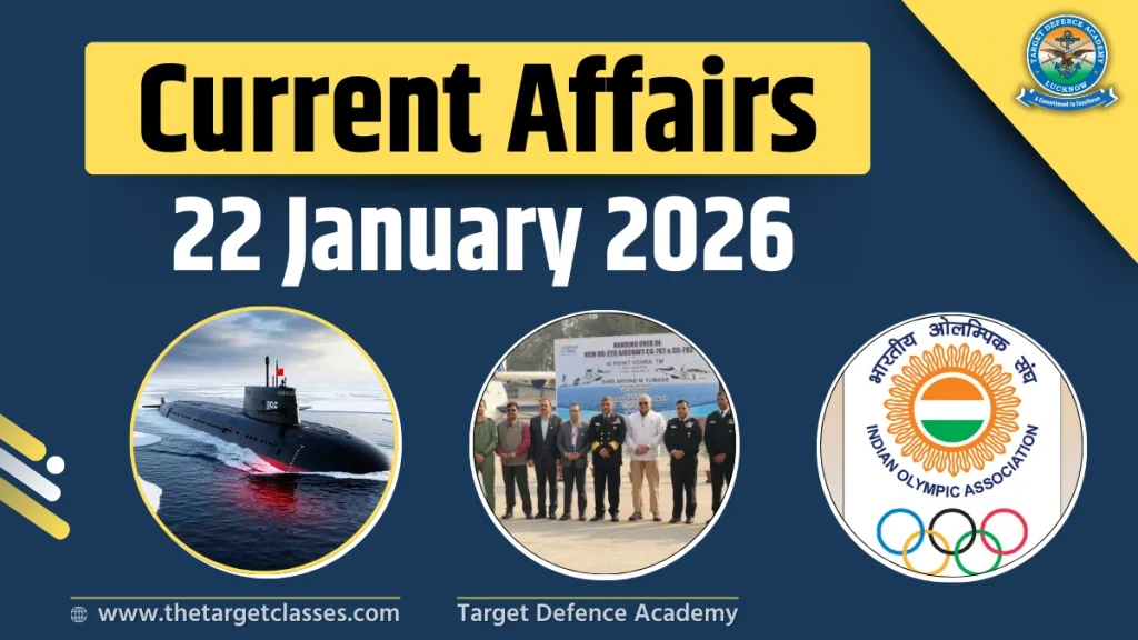 Current Affairs 22 January 2026