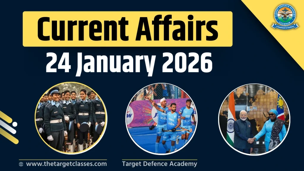 Current Affairs 24 January 2026
