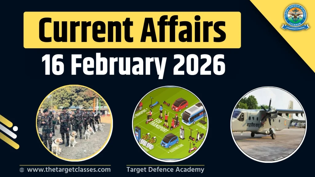Current Affairs 16 February 2026