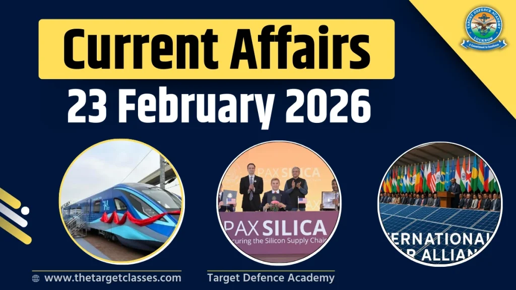 Current Affairs 23 February 2026