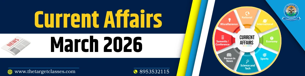 Current Affairs March 2026