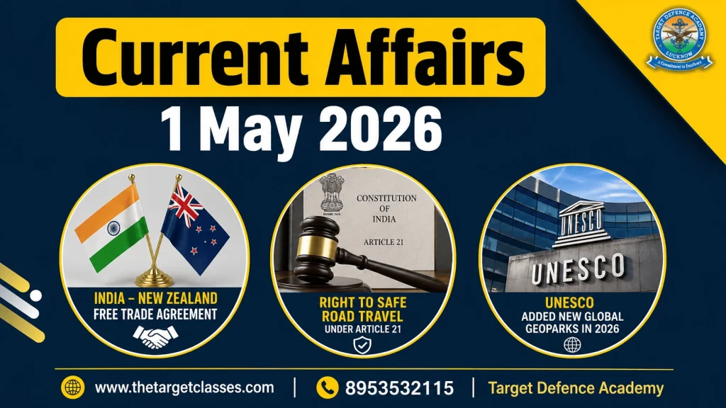 Current Affairs 1 May 2026