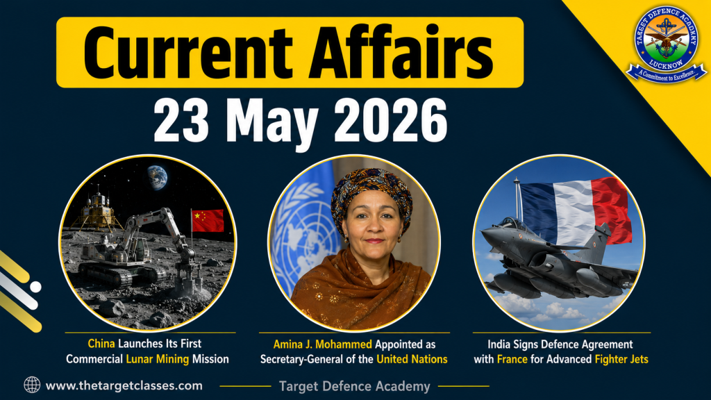 Current Affairs 23 May 2026