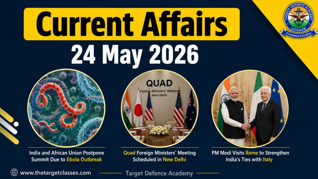 Current Affairs 24 May 2026